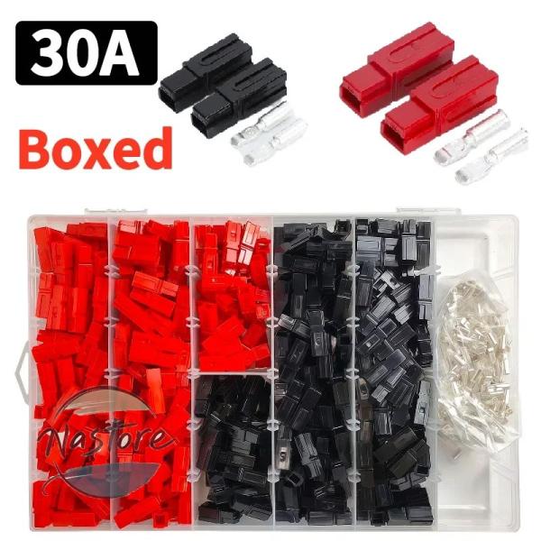 並行輸入品 キット アンダーソンスタイル 30a 単極電気プラグ - フォークリフト/トローリングモ...