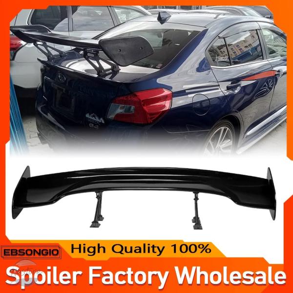 並行輸入品 リア 汎用 GTスタイル ブラック JDM トランクスポイラーウィング ABS 2015...