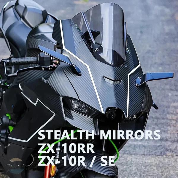 並行輸入品 キット ニンジャ ZX-10R R バックミラー カワサキ ZX-10R SE ZX-1...