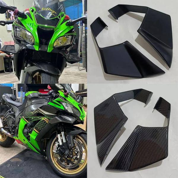 並行輸入品 バイク カワサキ ニンジャ zx-10r 2011 -2021-23 ミラー ウィングレ...