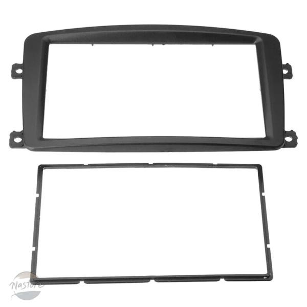 【並行輸入品】日焼け止め付きDVDプレーヤー カーラジオ ステレオ フレーム 簡単設置 フル仕様 W...