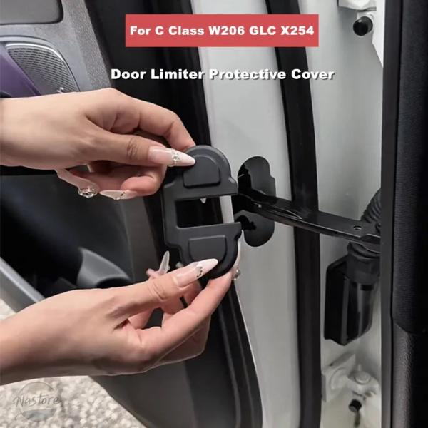 並行輸入品 ドアリミッター カバードアロックバックルトリムメルセデスベンツ C クラス W206 G...