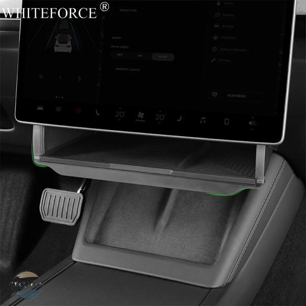 並行輸入品 テスラ モデル Y ジュニパー画面下隠し収納ボックスモデル 3/Y 2021-2025 ...