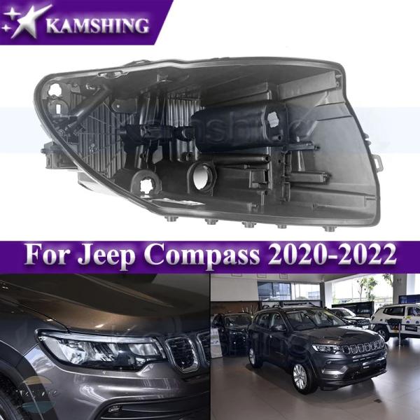 並行輸入品 ジープ カバー ヘッドライト コンパス kamshing フロント ベース 2020 2...