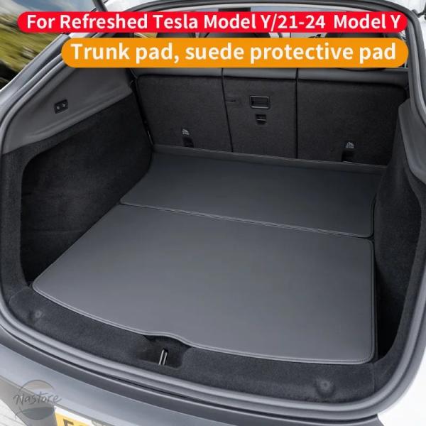 【並行輸入品】テスラ 2021 2025年式 モデルイ トランク マット モデルジュニパーリア カス...