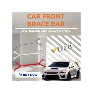 並行輸入品 my22 カスタムパーツ アクセサリー 外装 カスタム フロントブレースバー wrx カ...