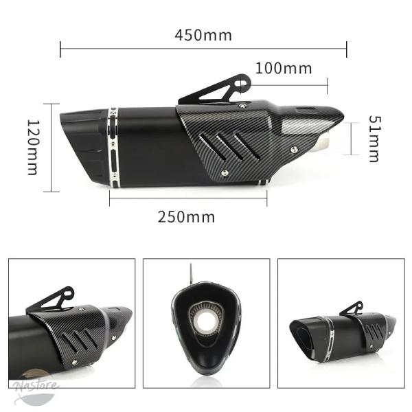 並行輸入品 z900 ヤマハ バイク マフラー エキゾースト 51mm 汎 エスケープ akr KT...