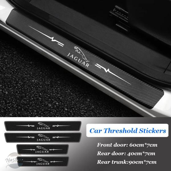 並行輸入品 x260 ジャガー リップ ペダル カーボン製 ドアドアシルスト ステッカー xf xj...