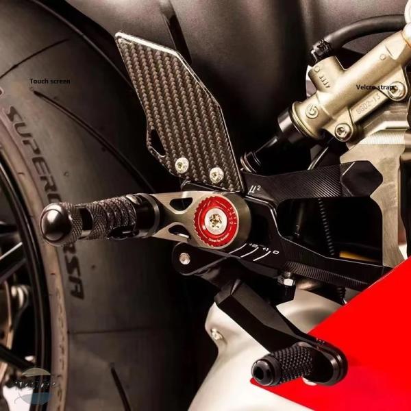 並行輸入品 ドゥカティ v4 s r パニガーレ リアセット フットペグ カーボン フットレスト カ...