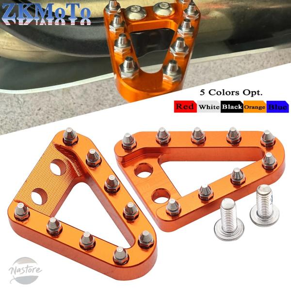 並行輸入品 exc250 KTM バイク ペダル ブレーキ リア レバー ステッププレートチップ x...