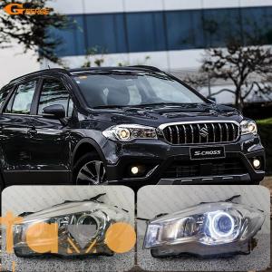 並行輸入品 sx4 スズキ suzuki キット エンジェルアイズledデイライト ハローリング 超高輝度 s cross jy facelift 2017 2018 2019 カスタムパーツ 部品