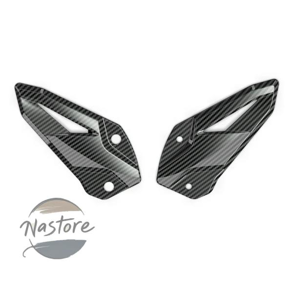 並行輸入品 バイク ガード カワサキ カーボン ヒール フットレスト zx 4r 2023 2024...