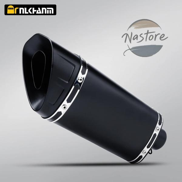 並行輸入品 r6 バイク マフラー 汎 51mm sc ステンレス カーボン 排気システム 570m...