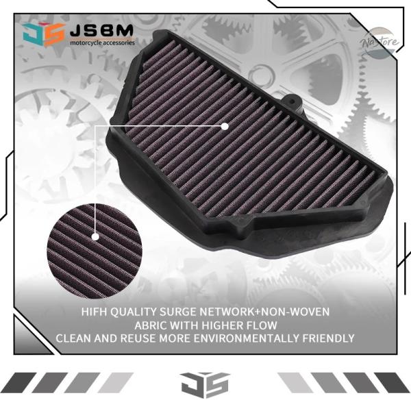 並行輸入品 バイク フィルター jsbm 洗えるエア インテーククリーナー カワサキ ニンジャ zx...