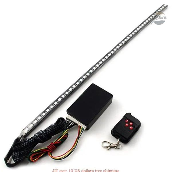 並行輸入品 7 色 rgb 48 led ナイトナイトライダースキャナライトバーワイヤレスリモコン ...