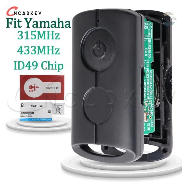 並行輸入品 id49 ヤマハ バイク オリジナルコントロールキーフォブ 315/433.92 mhz...