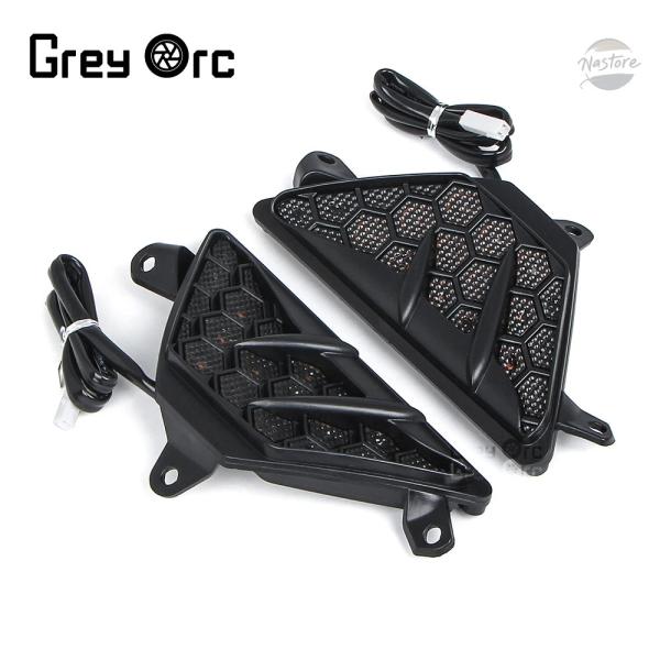 並行輸入品 zx25r バイク 二輪 信号灯 2線式フラッシュライト カワサキ zx4r ニンジャ6...