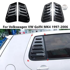 並行輸入品 CAR REAR WINDOW LOUVER TRIM COVER FOR VOLKSWAGEN VW GOLF4 MK4 1997-2006 REAR SHUTTER SIDE TRIANGULAR BODY KITS CAR ACCESSORIES