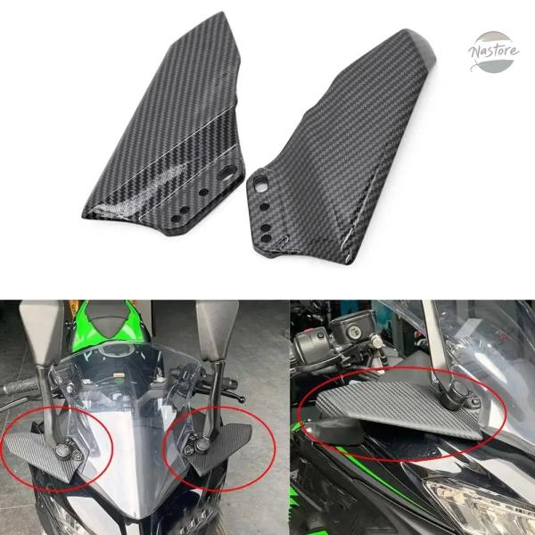 並行輸入品 バイク WINGLET AEROダイナMIC WING FAIRING SPOILER ...