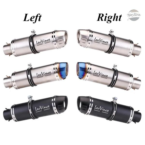 並行輸入品 R1 バイク マフラー 左/右側パイプ 51MM LEOVINCE ESCAPE MOT...