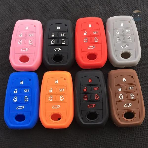 並行輸入品 SILICONE CAR KEY COVER CASE PROTECTOR FOR トヨ...