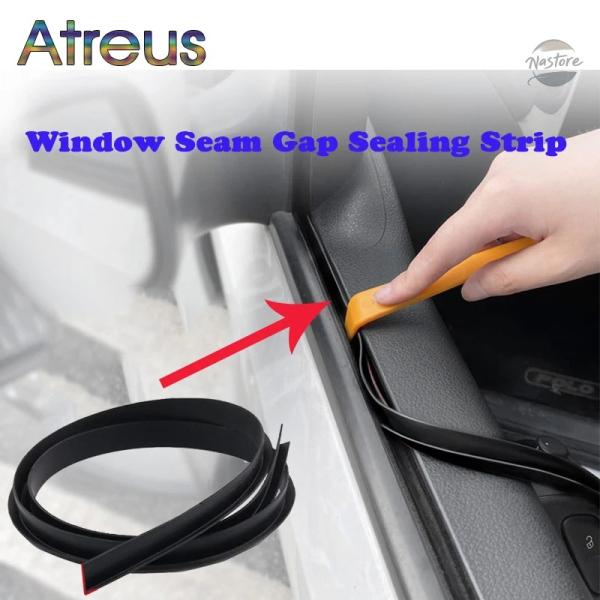 並行輸入品 1M CAR SIDE WINDOW SEAL STRIP NOISE INSULATI...