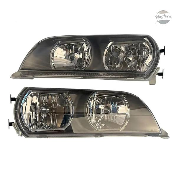 並行輸入品 ペアブラック車ヘッドライトGX100 JZX100 1996 1997 1998 199...