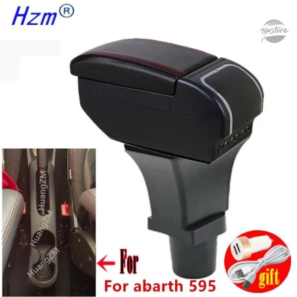 並行輸入品 アバルト 595 アームレストボックス アバルト 595 センターストア コンテンツ収納...