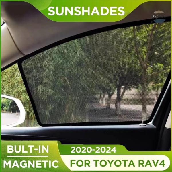 【並行輸入品】マグネット式カーウィンドウサンシェード トヨタ RAV4 XA50 (2020-202...
