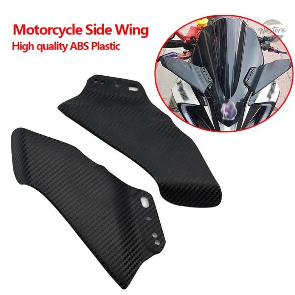 並行輸入品 ZX6 R ZX 10R オートバイサイドウィングスポイラーフェアリングリアビューミラー...