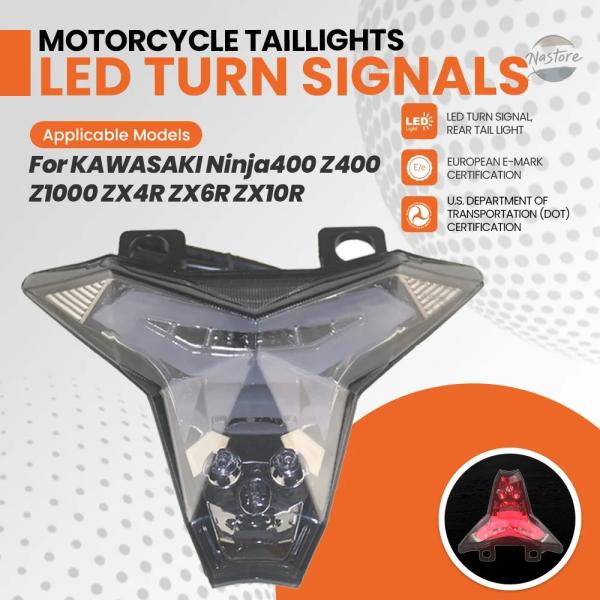 並行輸入品 バイク用 LED ウィンカー テールライト テールランプ Eマーク KAWASAKI N...