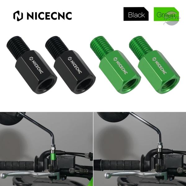 並行輸入品 M10x1.25 サイドミラー延長アダプターボルト カワサキ KLR650 2008-2...