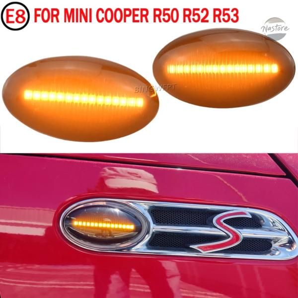 並行輸入品 BMW r50 bingwfpt ダイナミック led サイド マーカーライト mini...