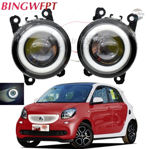 並行輸入品 フォグランプ 2ピース led ptf アセンブリ smart fortwo / for...