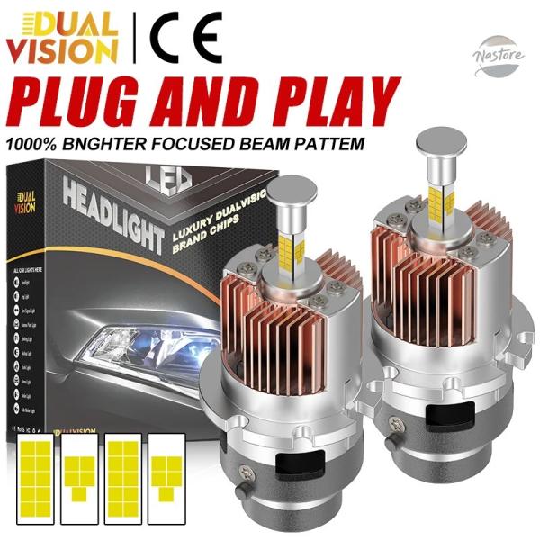 並行輸入品 d2s ヘッドライト d4s canバス led d4r d2r d5s キセノン ラン...