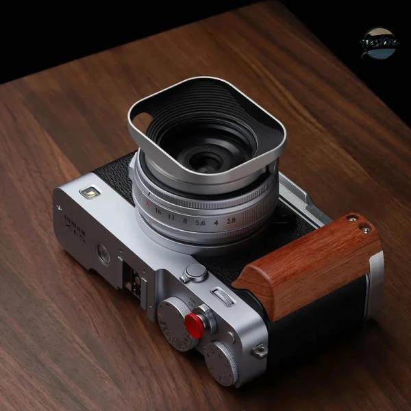 並行輸入品 xf23mm haoge レンズ フード メタルスクエア 富士フイルム f2.8 r w...