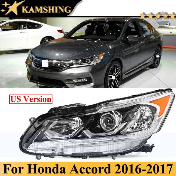 並行輸入品 ホンダ ヘッドライト kamshing us版 ローコンフィグレーション フロント カス...