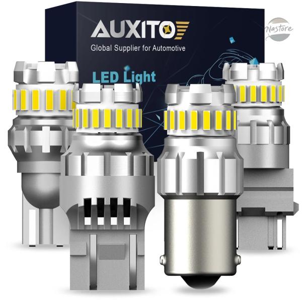 並行輸入品 t20 2個 1200lm auxito w21/5w led 1156 ba15s p...