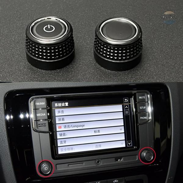 並行輸入品 a6 スクリーン ラジオ cd コントロール ロータリーノブgps スイッチ ボタン v...