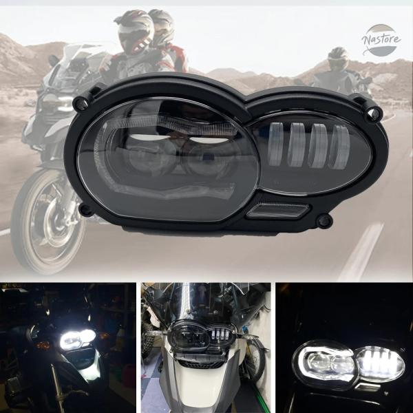並行輸入品 BMW r1200gs バイク ヘッドライト led ウィンカー＆ハイロービーム adv...