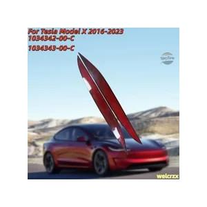 並行輸入品 tesla リップ model x 2016 2023 2個 赤 リア バンパー リフレ...