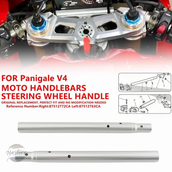 並行輸入品 v4s v4r ハンドグリップ カスタムパーツ アクセサリー ステアリング ハンドルバー...