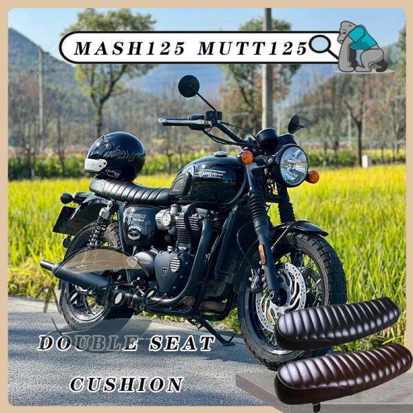 並行輸入品 バイク 640mm 汎 ヴィンテージ シート ハンドワーク クラシック 縫合グリッド シ...