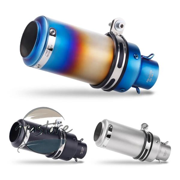 並行輸入品 r3 バイク マフラー 51mm/60mm レーシング sc排気プロジェクトパイプ gy...