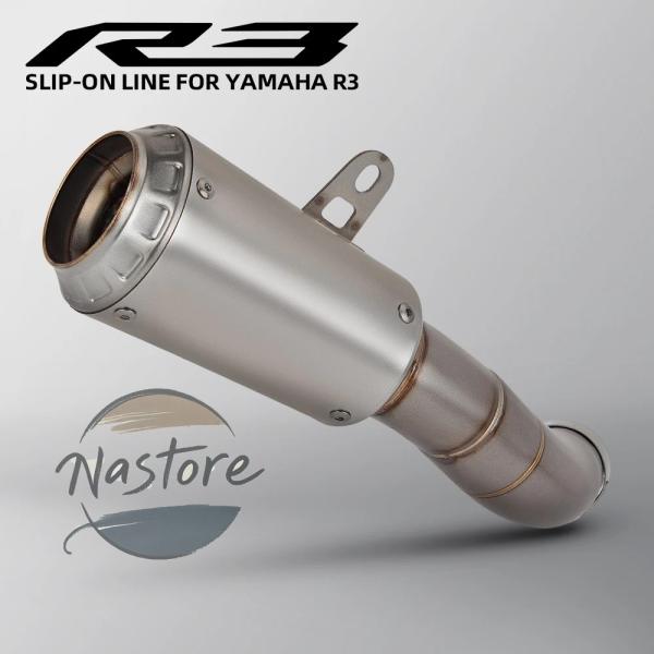 並行輸入品 r3 ヤマハ バイク リップ マフラー yzf r25 mt03 スオン 排気エスケープ...