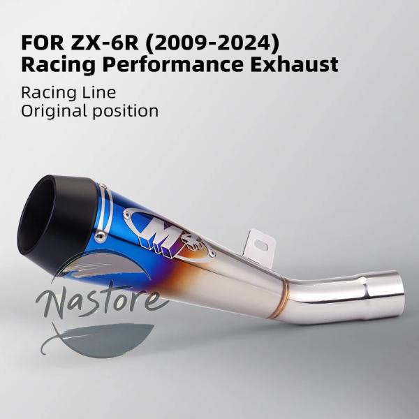 並行輸入品 バイク マフラー 部品 カスタムパーツ アクセサリー m4 レーシング排気スライド zx...