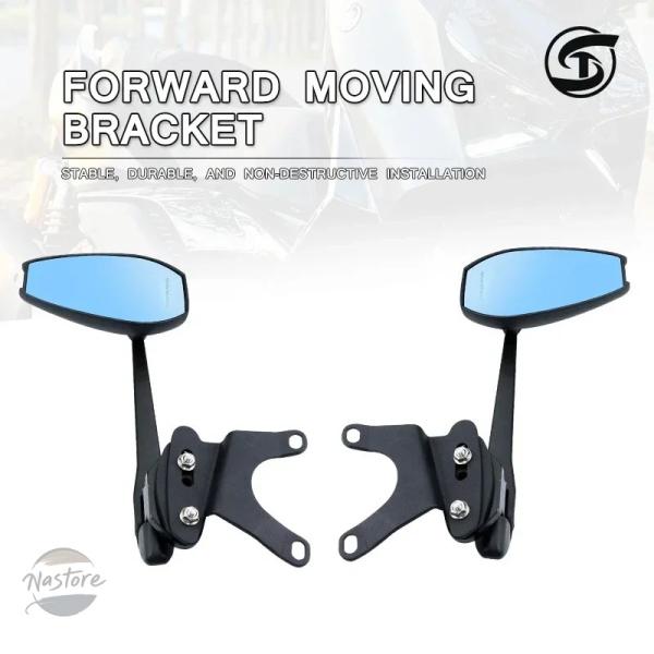 並行輸入品 ヤマハ バイク フロント カスタム バックミラー リフレクター アクセサリー xmax3...