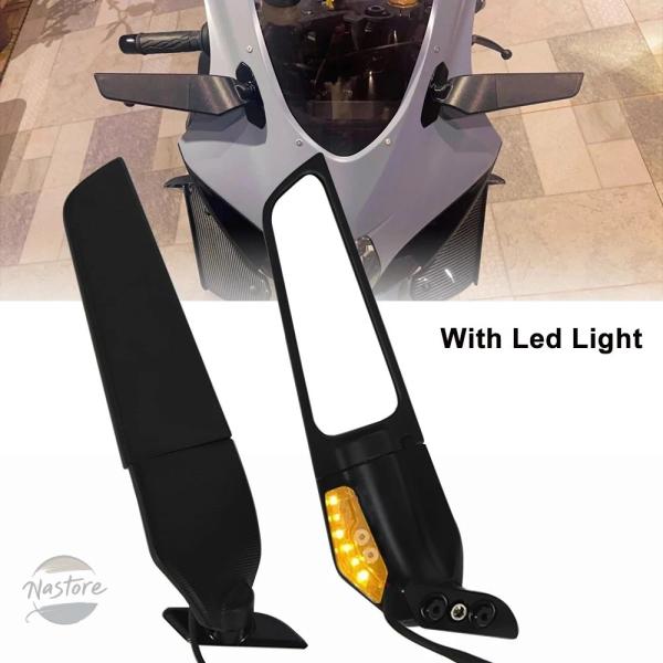 並行輸入品 スズキ suzuki バイク gsx-r 1000 r ミラー ウィンドウィング調整可能...