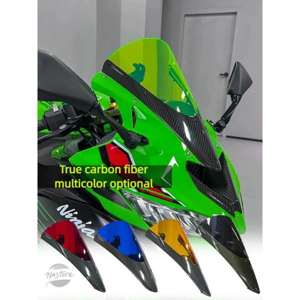 並行輸入品 zx25r カワサキ カスタム ニンジャ zx4r zx4rr フロントガラス カーボン...