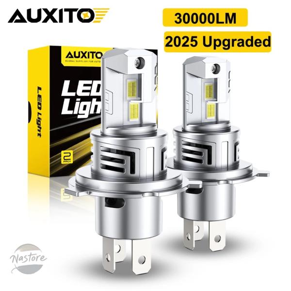 並行輸入品 ヘッド 2025 auxito 30000lm h4 ledライトバルブ 9003 hb...
